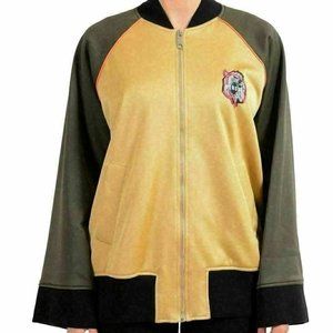 Versace Versus Multi-Color Full Zip Bomber Jacket